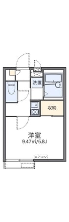 レオパレス西竹の物件間取画像